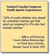 Trained Coaches Improve Youth Sports Experiences